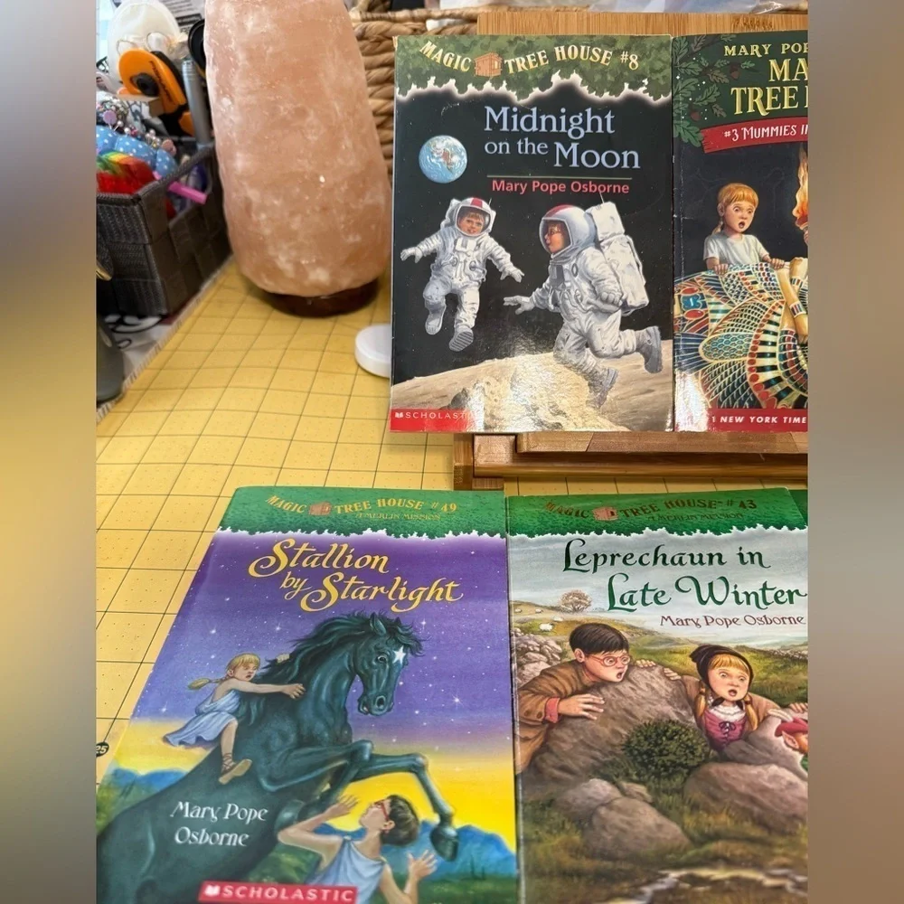 Magic Tree House Book Set of 5, #’s 3,8,42,43 &49